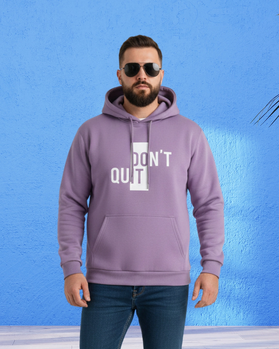 Men’s Printed Hoodie – Premium Cotton Blend Hooded Sweatshirt