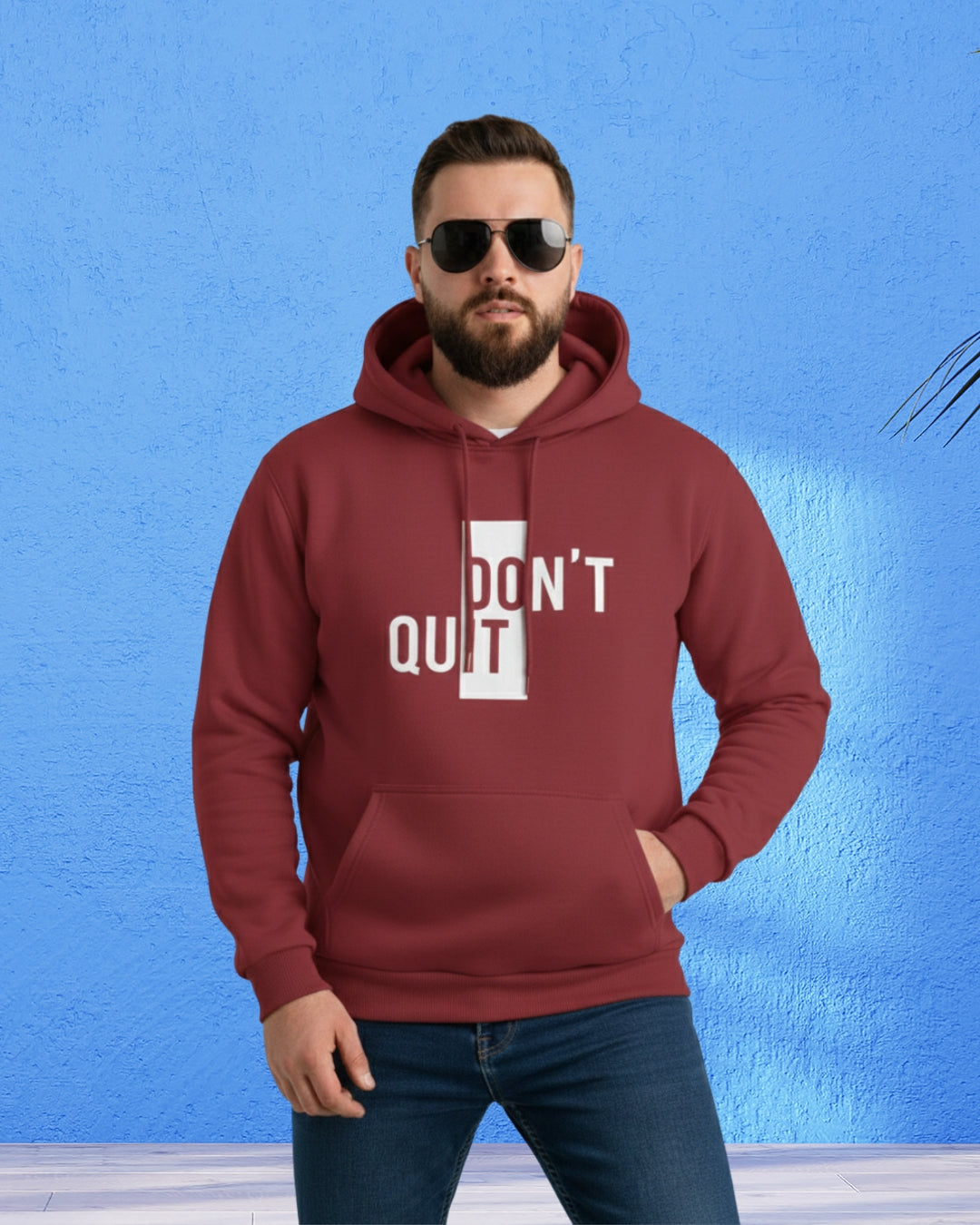 Men’s Printed Hoodie – Premium Cotton Blend Hooded Sweatshirt