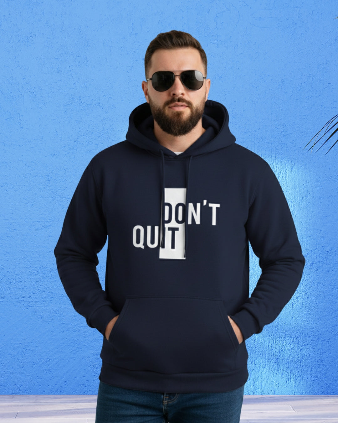 Men’s Printed Hoodie – Premium Cotton Blend Hooded Sweatshirt